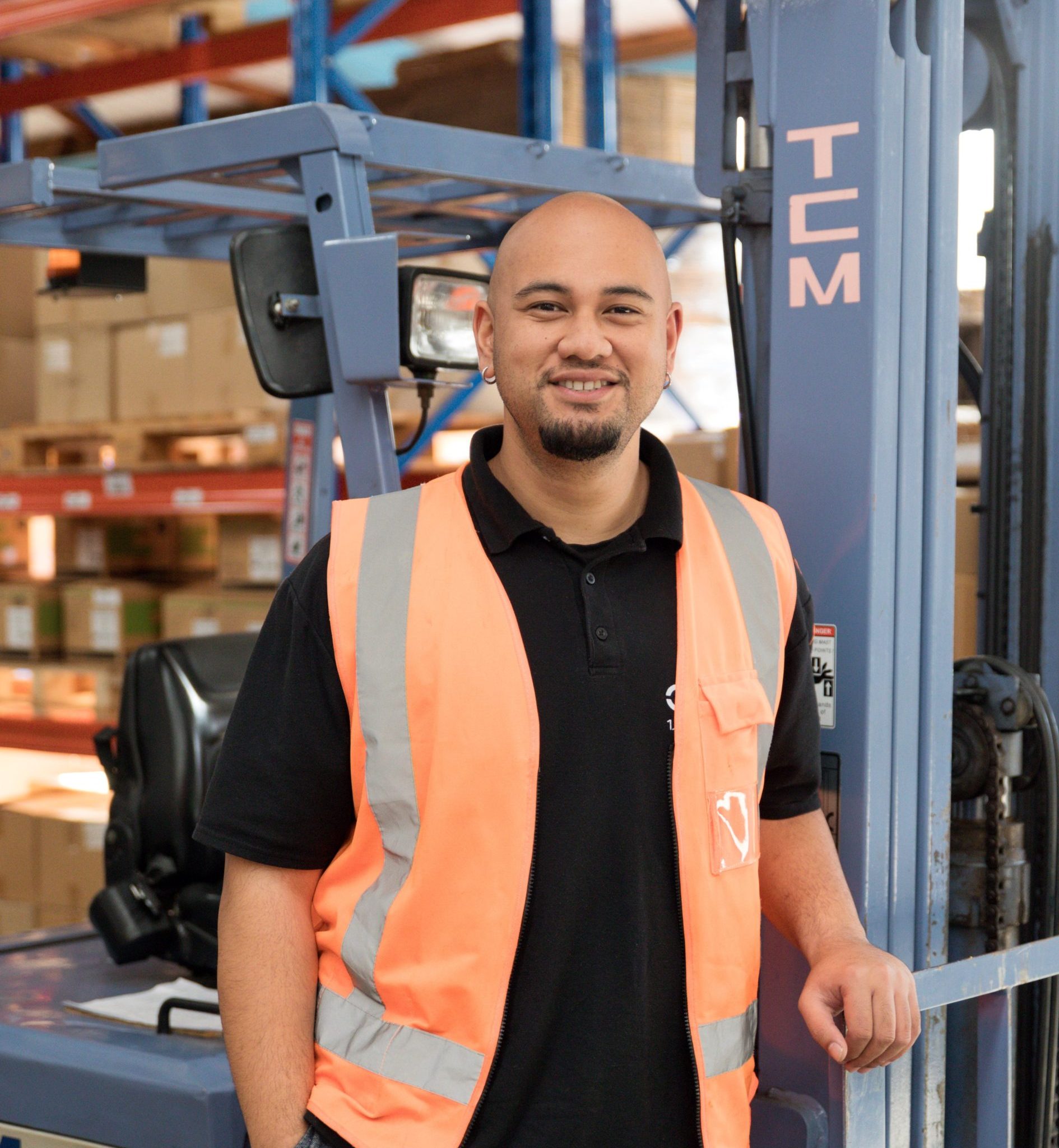 Kodee Va'afusuaga, Warehouse Coordinator